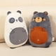 thumbnail image 4 of Almohada de felpa de alta calidad para niños, oso de peluche de hipopótamo suave, jirafa, Panda, cerdo, animales de dibujos animados, cojín de juguete apaciguar para bebés, 4 of 5