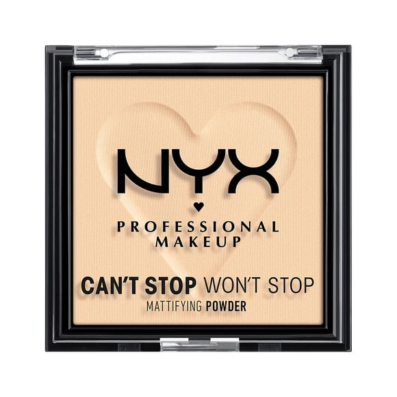 NYX PROFESSIONAL MAKEUP Can't Stop Won't Stop Mattifying Pressed Powder - Light