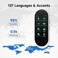thumbnail image 5 of Language Translator Device, 137 Languages Portable Two-Way Instant Translator, Offline Online Voice Photo Translation, for Business,Learning,White, 5 of 17