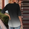 thumbnail image 4 of Half Sleeve Top for Women Summer Dressy Casual Tunic Top, Limited Time Under 10 Dollars #8, 4 of 6