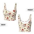 thumbnail image 5 of Lsque cute Santa with Gifts Printed Women'S Sports Bra, Compression, Moisture Wicking, High-Impact Sports Bra For Women,Supportive sports bra-Medium, 5 of 9