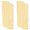 Yellow, variant on TELOLY 4Pairs Arm Sleeves,Skin Friendly UPF50 Nylon Arm Sleeves for Kids,Color Match 11.8" Arm Sleeves,Yellow