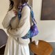 thumbnail image 4 of Bolso Acolchado para Axila para Mujer Bolso Con Pliegues Nube A La Bolso Elegante para (púrpura), 4 of 9