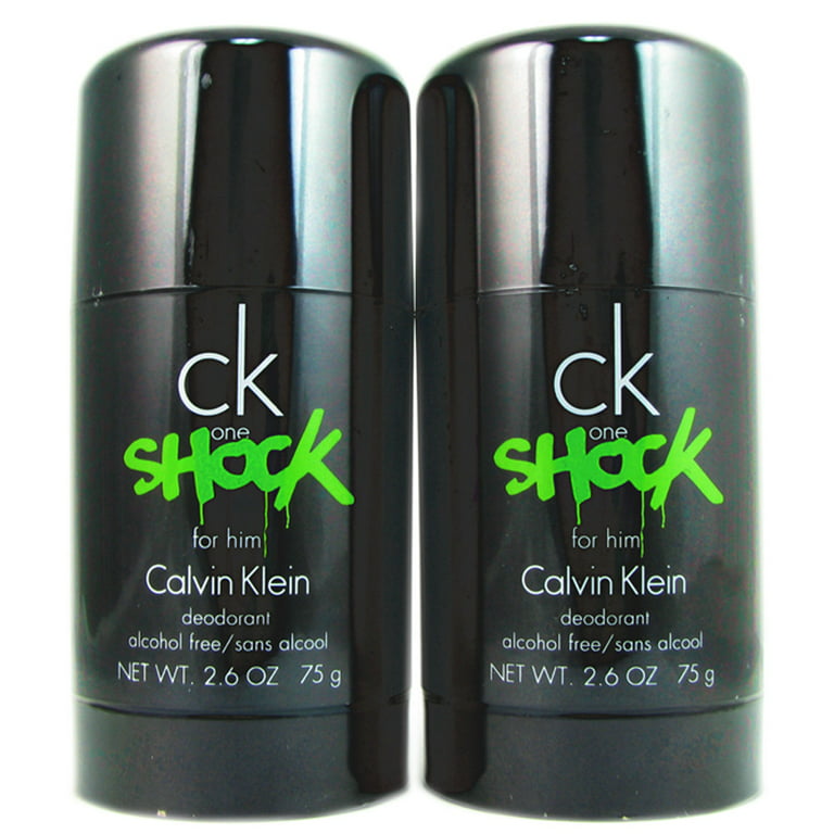CK One Shock Men by Calvin Klein 2.6 oz Deodorant - Walmart.com