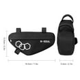 thumbnail image 4 of Bike Triangle Bag Bicycle Front Frame Tube Bag Frame Bag MTB Cycling Tool Accessories Storage Bag Pouch, 4 of 8