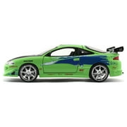 Jada Toys 1:24 Fast & Furious Brians Mitsubishi Eclipse Play Vehicle