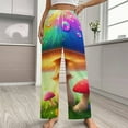 thumbnail image 2 of Magical Mushroom Garden-1 Pajama Pants Comfortable Elastic Waist Pajamas Fashion Sleepwear Bottoms Plus Size Homewear, 2 of 6
