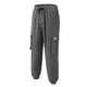 thumbnail image 3 of Pantalones cargo de largo completo y cintura media para hombre: estampado a cuadros lisos, cordón, bolsillos; pantalones deportivos informales para la playa, para todas las estaciones, poliéster; t, 3 of 8