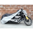 thumbnail image 2 of Unique Bargains 190T Black Silver Tone Motorcycle Cover Outdoor Waterproof Rain UV Protector, 2 of 7