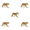 thumbnail image 1 of Guardoinrt Interactive Simulation Animal Figures Model for Kids Educational Toys Leopard 5Set, 1 of 6