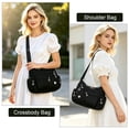 thumbnail image 4 of KXF Nylon Crossbody Bags for Women Waterproof Shoulder Bag Ladies Multi Pocket Tote Handbag Travel Messenger Bag, 4 of 8