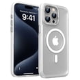 thumbnail image 1 of Pour iPhone 14 Pro Étui Mate TPU+acrylique Compatible avec Chargeur MagSafe - Blanc, 1 of 5
