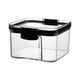 thumbnail image 3 of Xihbxyly Juego de Recipientes Herméticos para Almacenamiento, Diseño Compacto, Plástico Duradero, Versátiles para La Cocina, Organización de Refrigerios y Cereales, Tamaños de 460 Ml, 700 Ml, 1300 Ml, 3 of 7