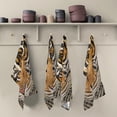 thumbnail image 5 of Dreamtimes Tiger 3D Animal Print Kitchen Towels Dish Bar Tea Towel Dishcloths Set of 4 Super Absorbent Soft 18 x 28 inches, 5 of 7