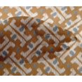 thumbnail image 5 of oneOone Viscose Chiffon Brown Fabric Ikat Craft Projects Decor Fabric Printed By The Yard 42 Inch Wide, 5 of 6