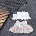 thumbnail image 1 of Vestido de muñeca para niñas de 17cm, educativo de dibujos animados para niños, regalo de cumpleaños, trajes de muñeca colgantes cómodos y elegantes, Azul, 1 of 8