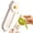 White, variant on 2 in 1 Fruit Knives & Peelers, Retractable Stainless Steel Peelers, Cartoon Magnetic Kitchen Gadgets, Dual-Function Orange & Potato Peelers, Compact Portable Fruit Cutter tools,4.92×1.81 in,Coffee