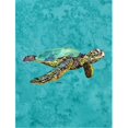 thumbnail image 1 of Carolines Treasures 8659CHF Tortue Drapeau Toile Maison Taille, 1 of 4