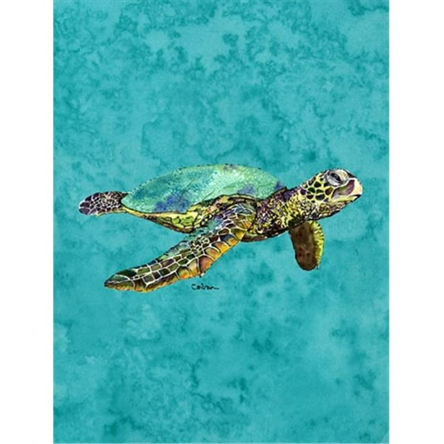 Carolines Treasures 8659CHF Tortue Drapeau Toile Maison Taille