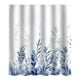 thumbnail image 2 of Cortina de ducha con estampado digital y ganchos - Decoración de baño de tela de poliéster impermeable, 180x200cm, 2 of 6