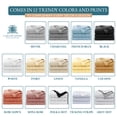 thumbnail image 3 of Casa Platino Quilted Blanket Twin XL - Quilted Summer Blanket, Ultra Soft Breathable, Premium Microfiber Down Alternative Fill, Year Round Blanket - Estate Blue, 3 of 8