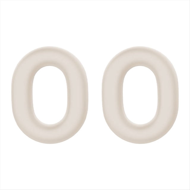 Almohadillas de Repuesto para Auriculares para ULT WEAR WH-ULT900N, de Silicona, Color Crema.