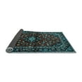 thumbnail image 2 of Ahgly Company Indoor Rectangle Persian Light Blue Traditional Area Rugs, 4' x 6', 2 of 4