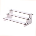 thumbnail image 4 of DOLITY Wood Display Riser Multipurpose Rustic Spice Rack for Candles Crafts Jewelry 3 Tiers, 4 of 9