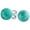 Aqua-Turquoise, variant on Womens Classic Blue Lapis Lazuli Round Ball Stud Earrings 10MM Genuine Gemstone .925 Sterling Silver Post