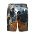 thumbnail image 7 of Daiia Realistic Cute Sea Turtle Mens Woven Stretch Pajama Short,Short Pajama Pants-XX-Large, 7 of 7