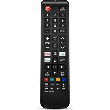 Universal Remote Control for Samsung Smart TV, Control Replacement fit for 4K UHD QLED HDTV LED TVs, with Hulu Netflix PrimeVideo Buttons