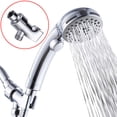 thumbnail image 1 of WREESH Shower Head Powerful Chrome Shower Hose Pressure Boosting Shower Head Spray, 1 of 9