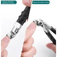 thumbnail image 7 of Nail Clippers, Long Handle Ergonomic Angled Head Senior Toenail Clipper, Toe Nail Clippers for Thick Nails, Ultra Sharp Stainless Nail Clipper with Catcher for Men Women, 7 of 7