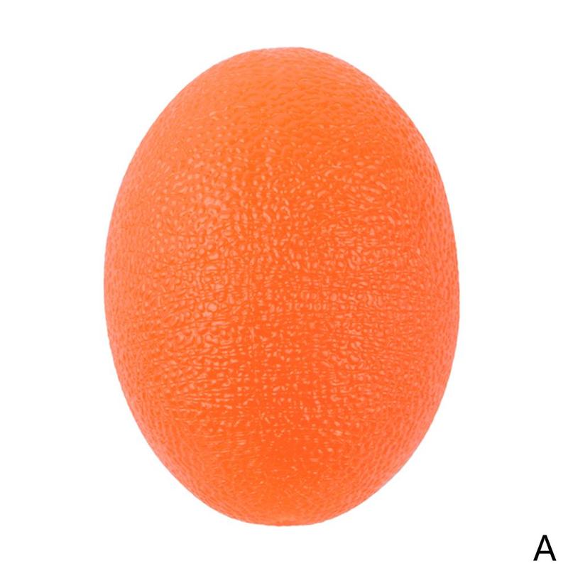 Egg Shape Hand Training Exercise Grip Silicone Stress Relief Resistance