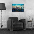 thumbnail image 4 of Epic Art 'The Queen City Charlotte North Carolina' by Jace D McTier, Acrylic Glass Wall Art, 24"x16", 4 of 8