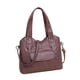 thumbnail image 2 of Bolso tote para mujer, suave, tipo hobo, de piel sintética, ideal para ir de compras, trabajar o viajar. Púrpura, 2 of 9