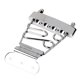 thumbnail image 1 of 1 de cordal trapecio de con tornillos de montaje para accesorio de guitarra Archtop, plateado, 1 of 9