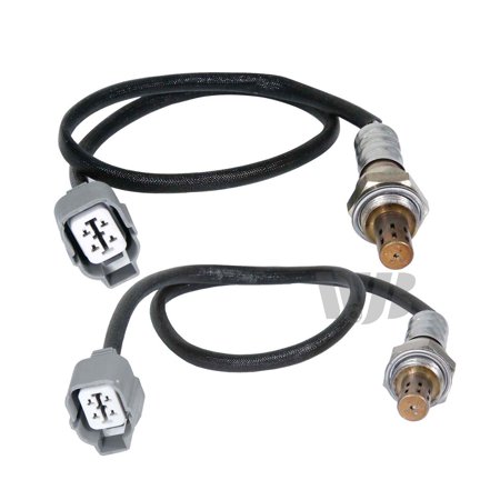 WJB 2Pcs Upstream/Downstream O2 Oxygen Sensor Fit 2003-2001 Honda Civic D17A2 Engine  Acura EL 1.7L
