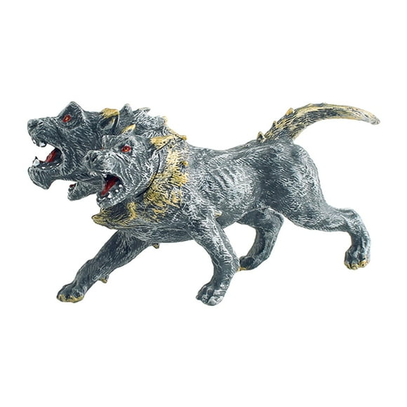 Xuanheng Mythical Animal Figures Hand Painted Crafts Action Figures for Children Kids Gray