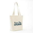 thumbnail image 7 of CafePress - Never Stop Exploring Pattern Tote Bag - Unisex Canvas Tote Bag, Beige, 1-Piece, 7 of 7