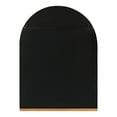 thumbnail image 5 of Kate and Laurel Schuyler Arch Wall Mirror with Shelf, 20 x 28, Black and Natural Wood, Rustic Mirror, 5 of 8