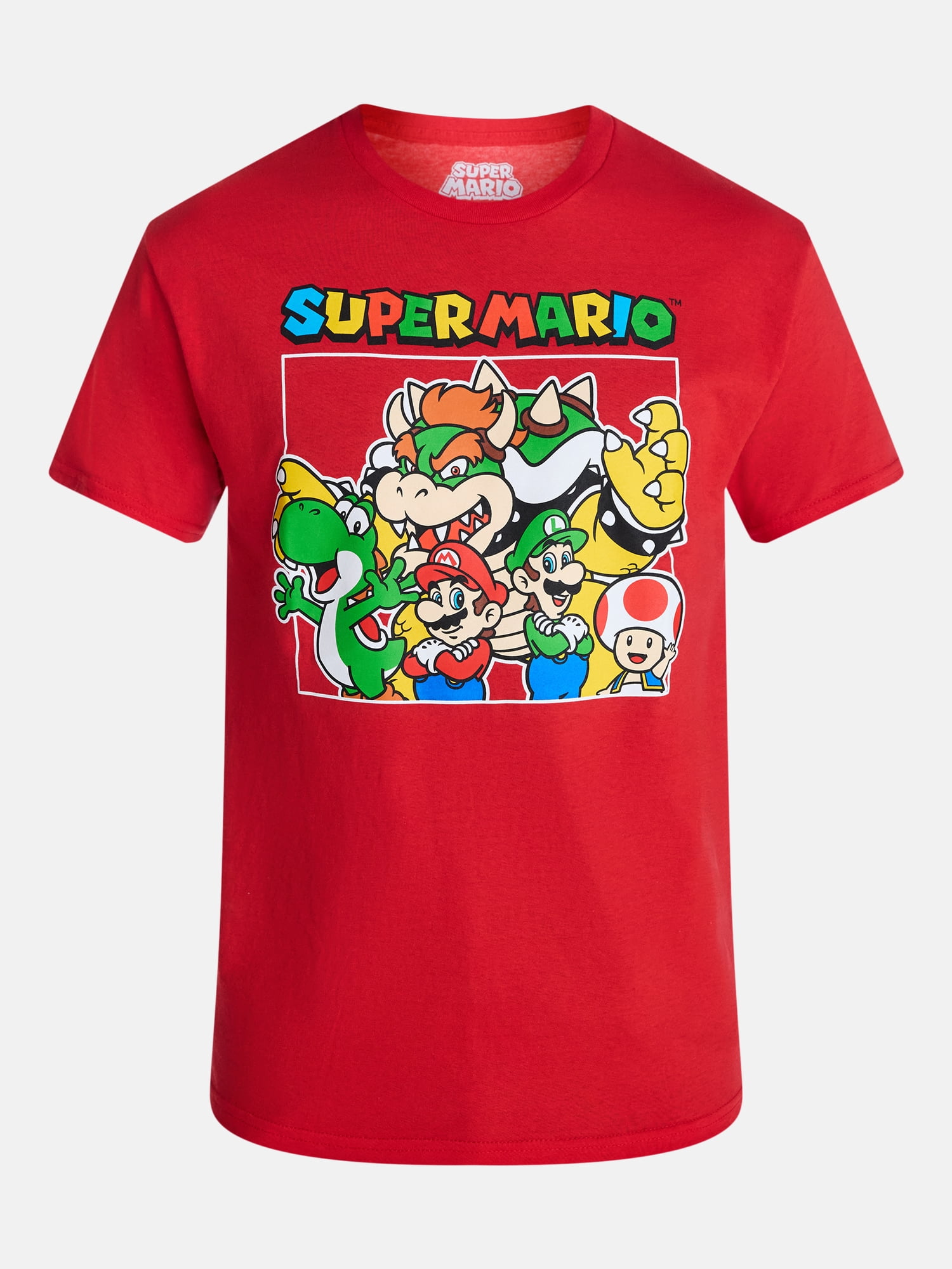 Super Mario Men’s Graphic Tee, Sizes S-3XL