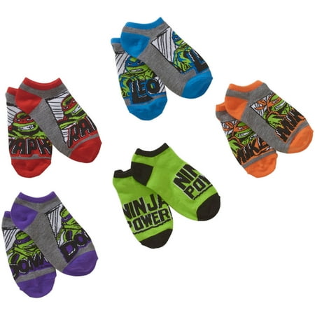 No Show Socks, 5 Pairs (Little Boys & Big Boys)