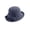 Grey, variant on Certgust Under $5 Summer Sales Wide Brim Bucket Hat for Women Cloche Hat Elegant Bow Decor Bucket Hat Soft Color Blend Dress Hat for Ladies Fall Winter