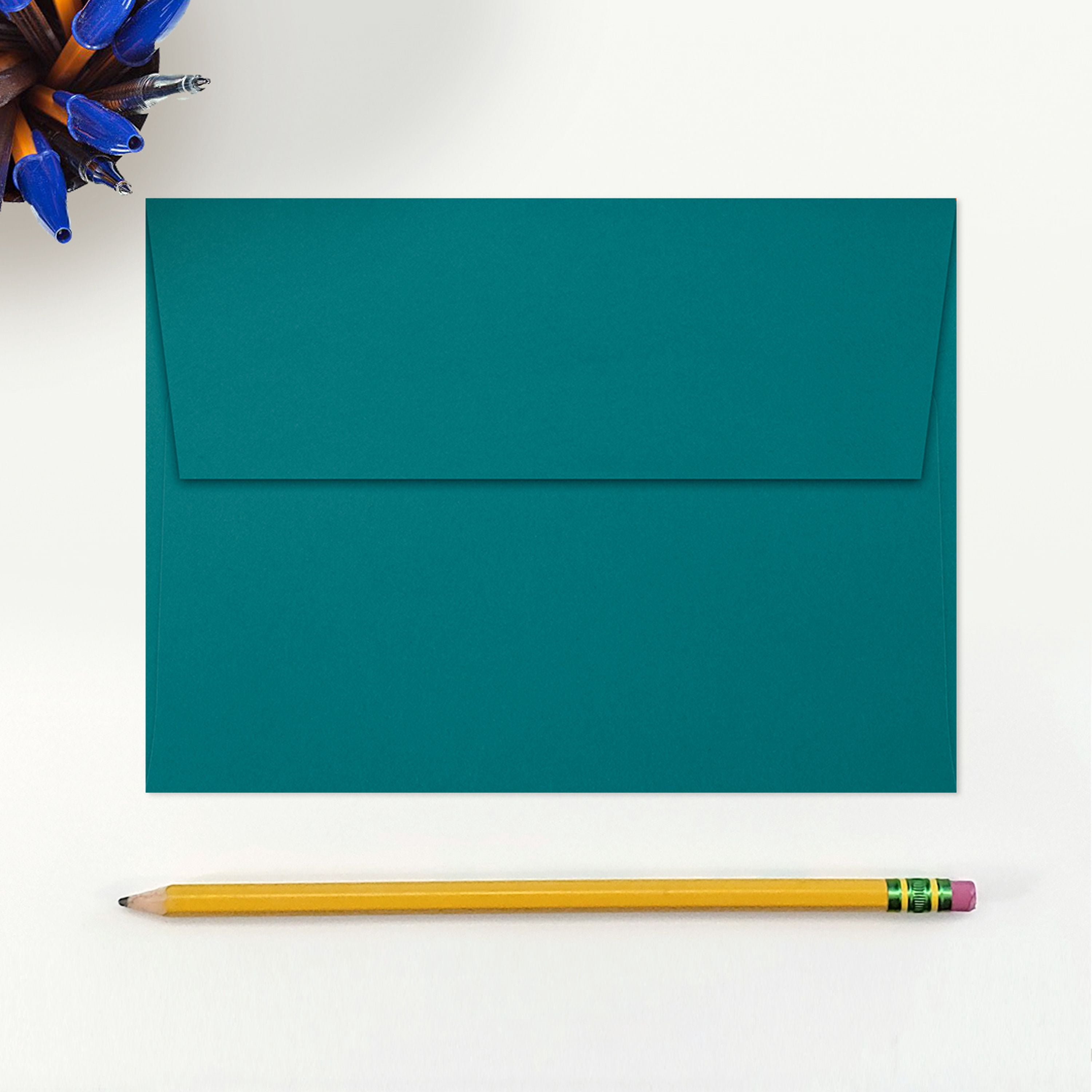 LUXPaper A7 Invitation Envelopes, 5 1/4 x 7 1/4, Teal, 1000/Pack