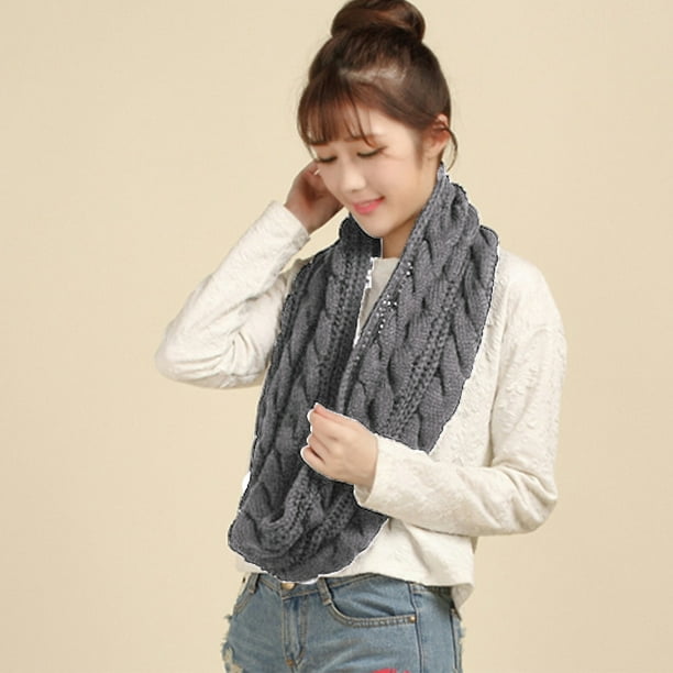 Wrapables Suave Invierno Cálido Bufanda, Blanco