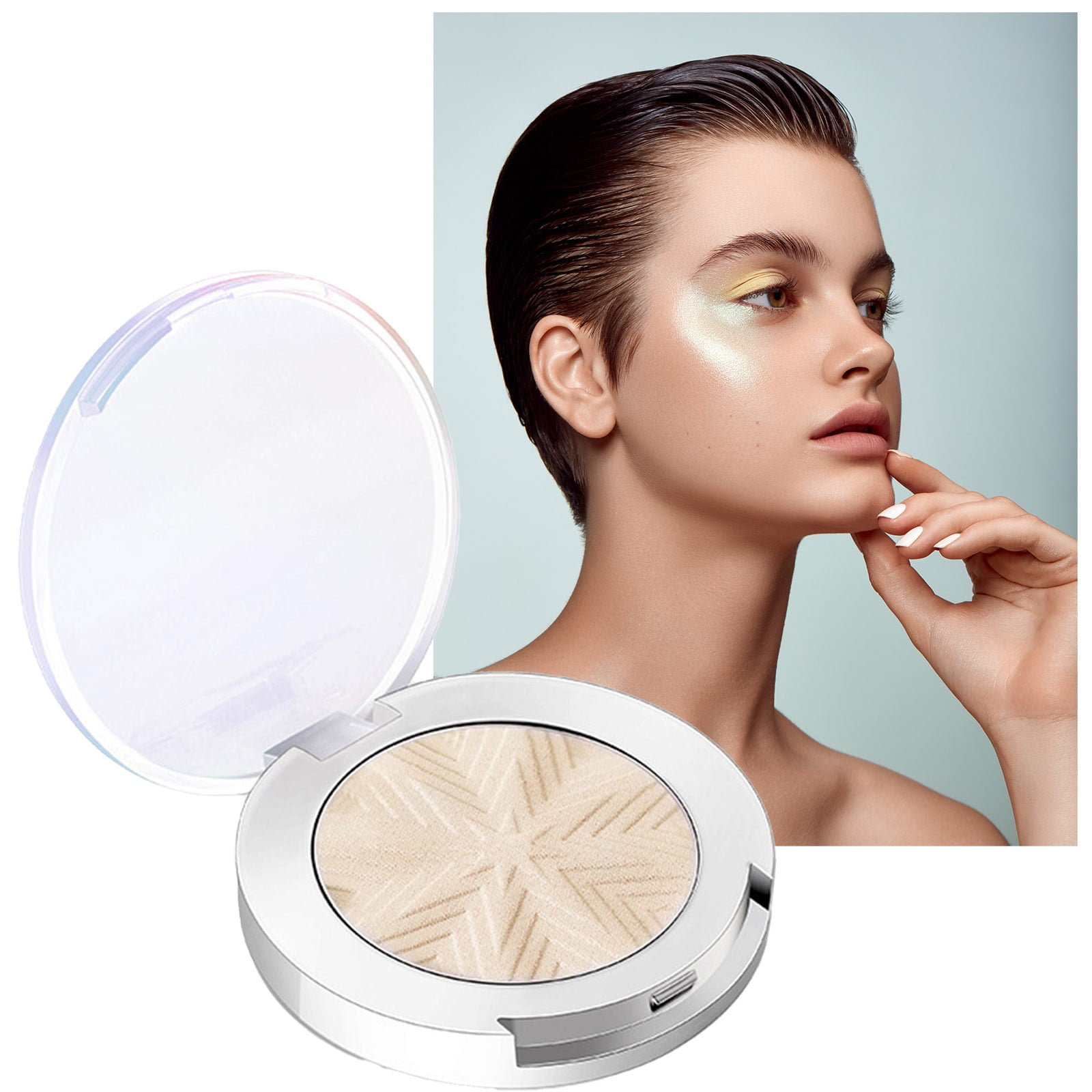 Face Highlighter White Highlighter Body Powder Makeup Highlighter