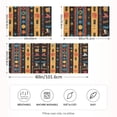 thumbnail image 2 of Yayeee Pillowcase Standard Size Set of 2 Satin Wrinkle Resistant Pillow Case, Orange Geometric, 2 of 8