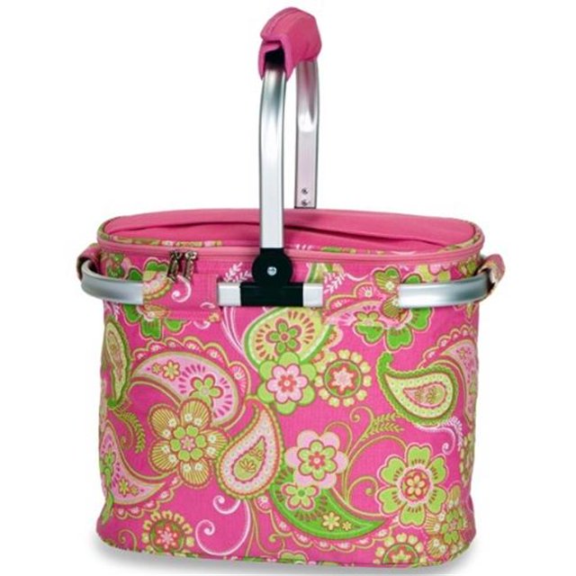 Picnic Plus PSM-148PD Fourre-Tout Pliable Marché - Désir Rose
