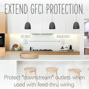 Legrand AGFTR2153G4 Adorne 15 Ampere Tamper-Resistant Self-Test Plus-Size Gfci